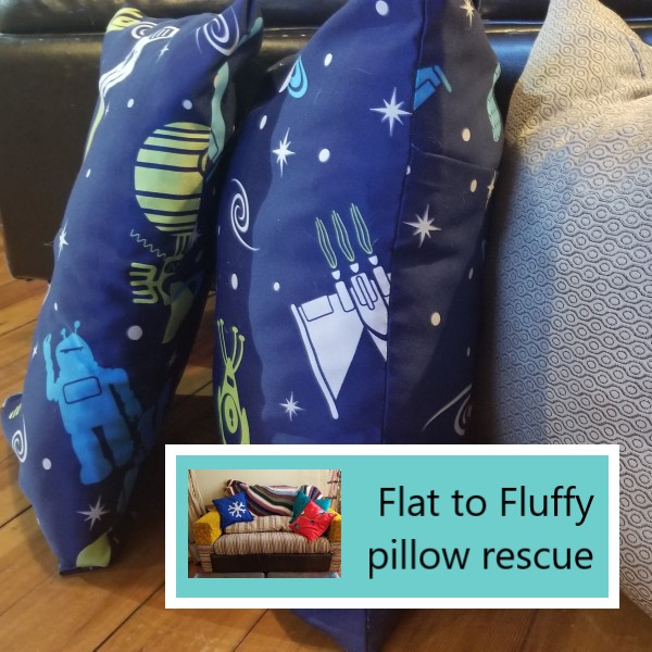 Refluff your pillows!