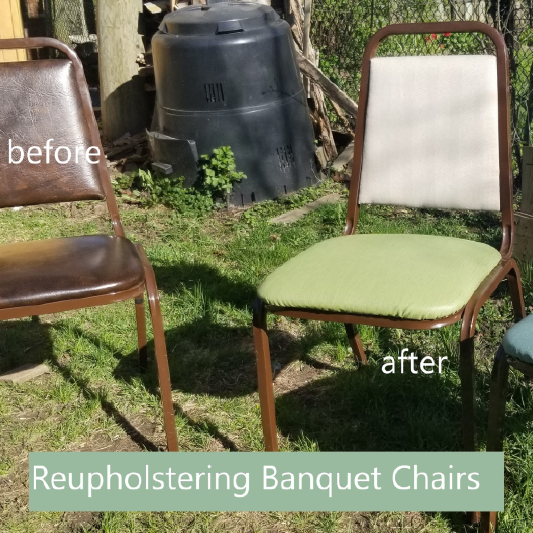 Reupholstering Banquet Chairs